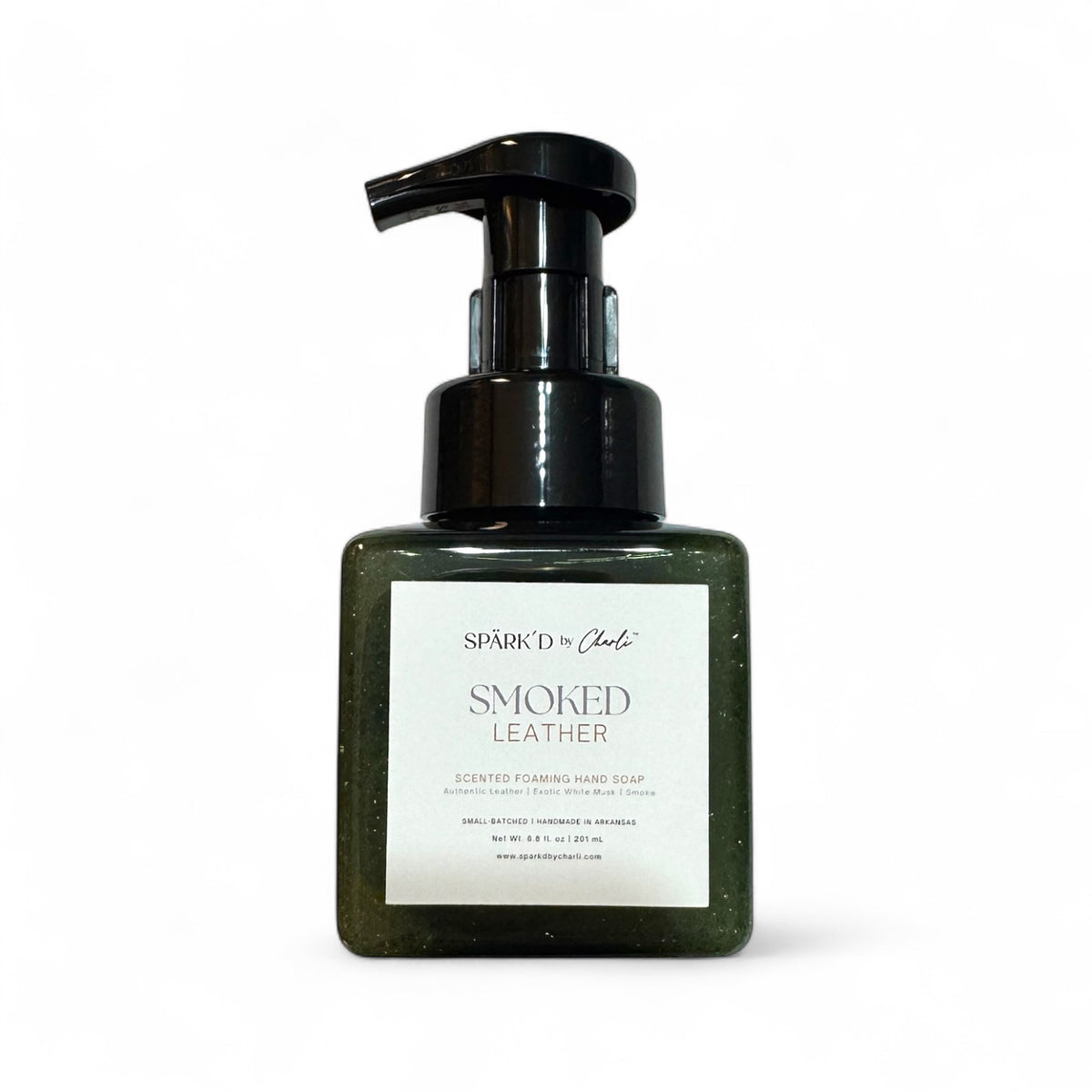 Smoked Leather Foaming Hand Soap