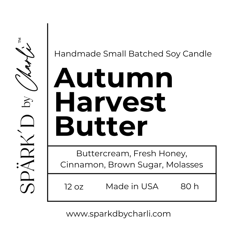 Autumn Harvest Butter Soy Candle (Discontinued)