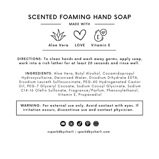 Bamboo + Teakwood Foaming Hand Soap