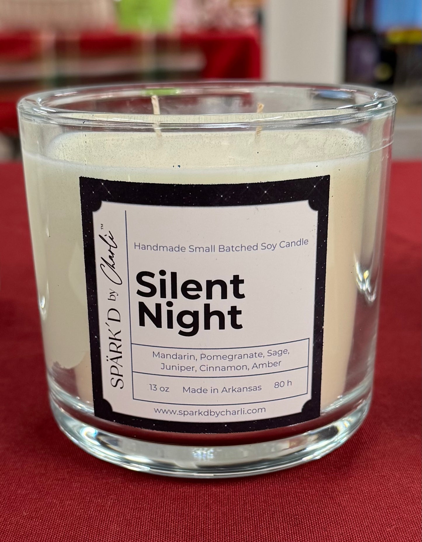 Silent Night Soy Candle