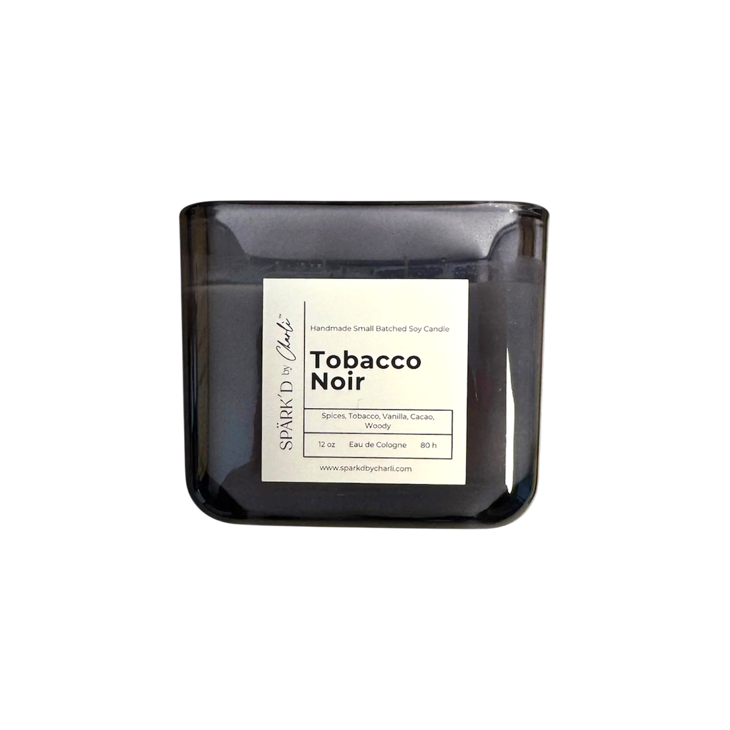 Tobacco Noir Soy Candle (Eau de Cologne)