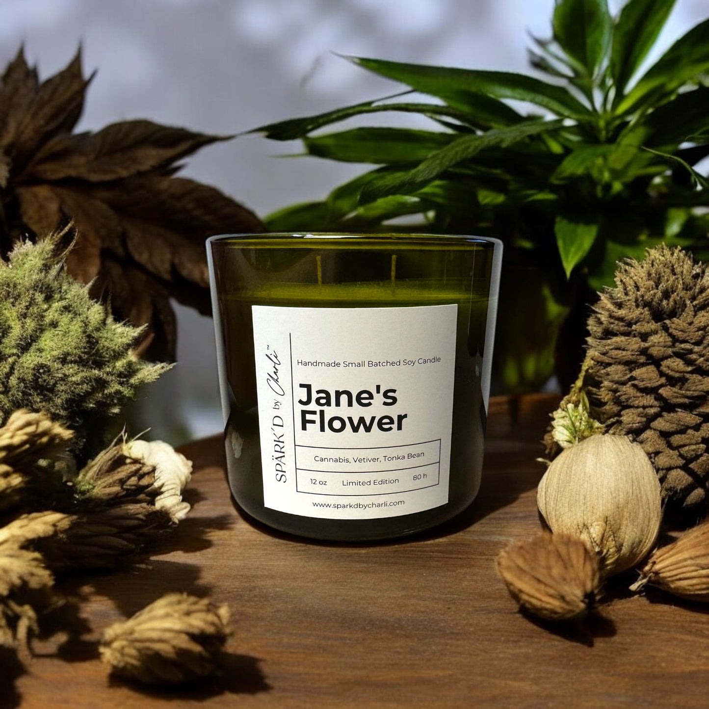 Jane's Flower Soy Candle