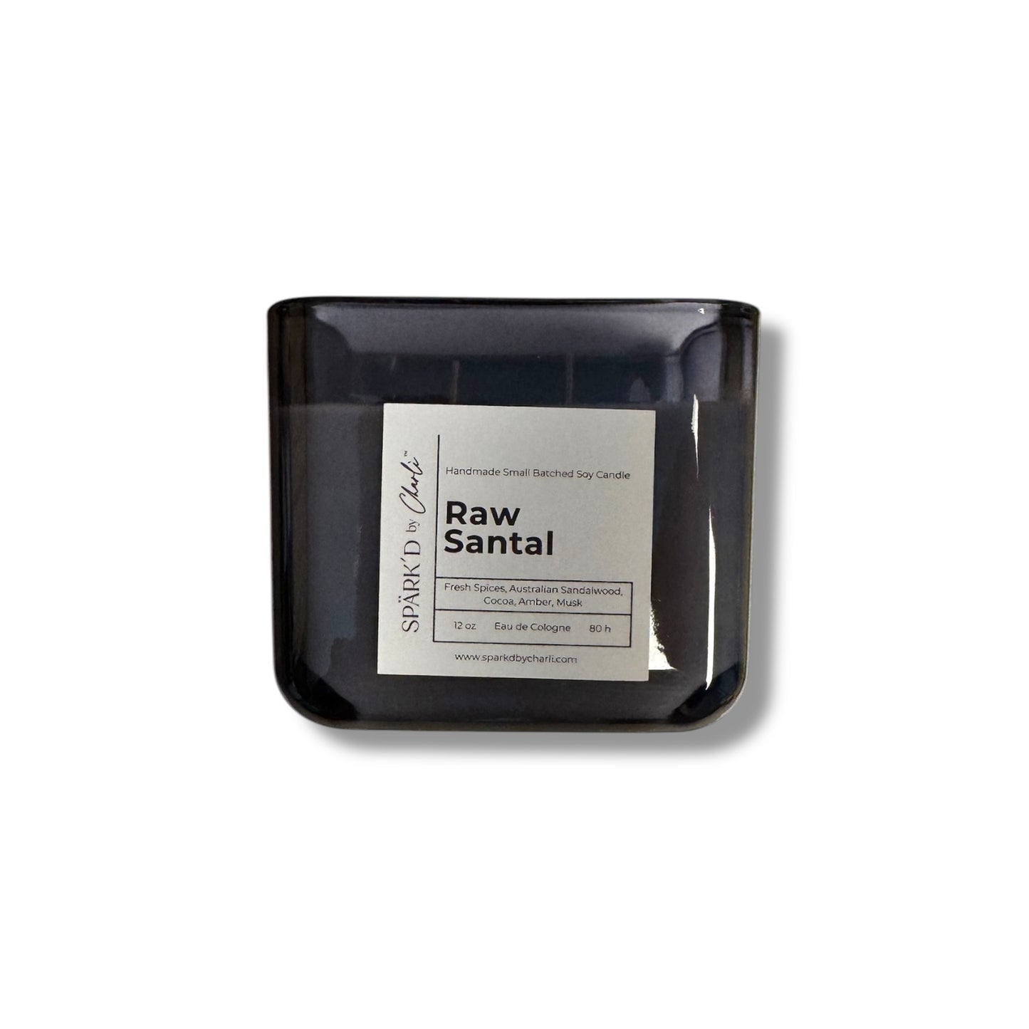 Raw Santal™ Soy Candle (Eau de Cologne)
