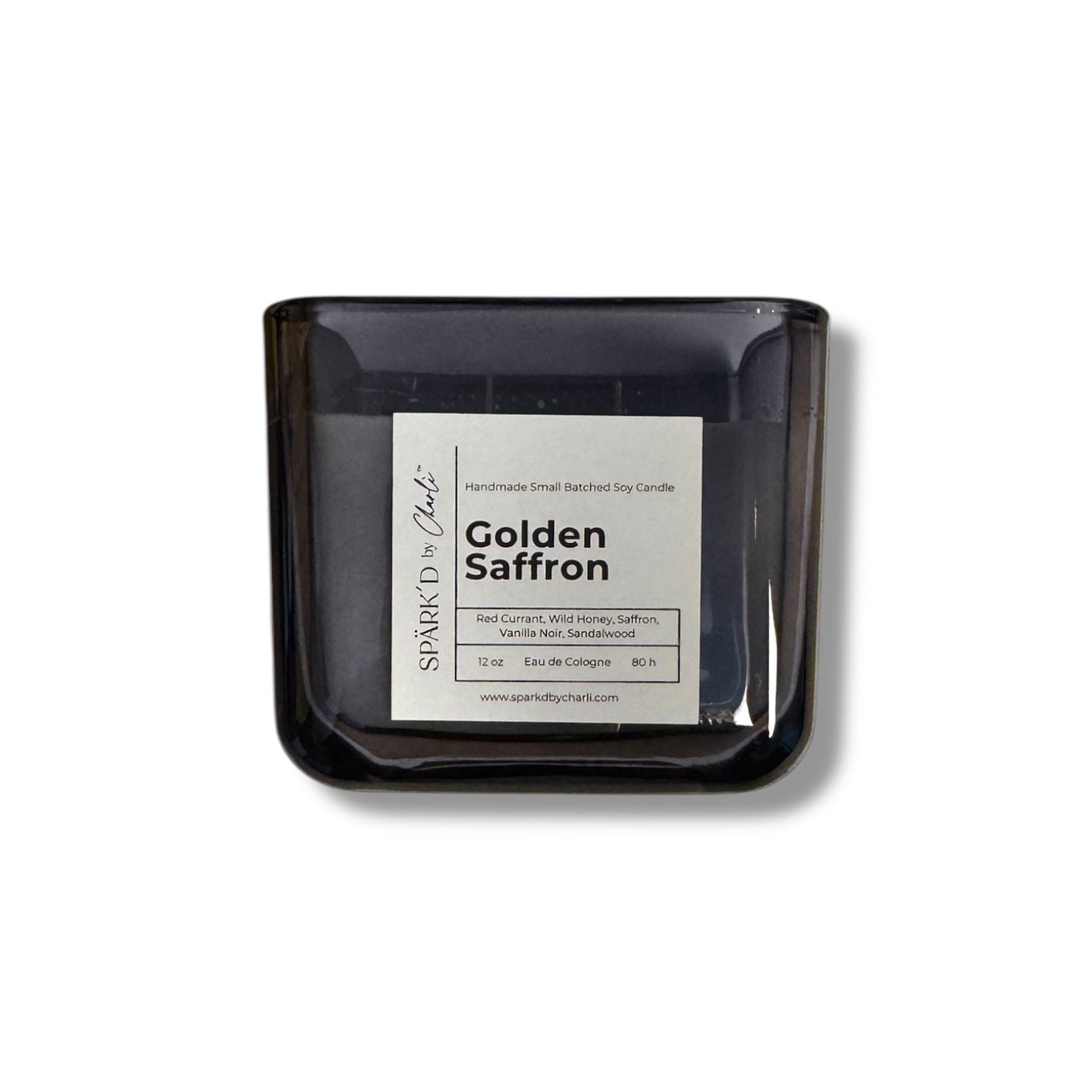 Golden Saffron Soy Candle (Eau de Cologne)