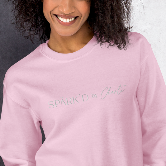 Spark'd by Charli™ Embroidered Unisex Sweatshirt