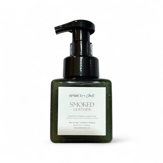 Smoked Leather Foaming Hand Soap