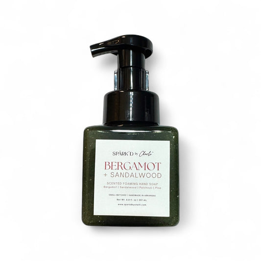 Bergamot + Sandalwood Foaming Hand Soap