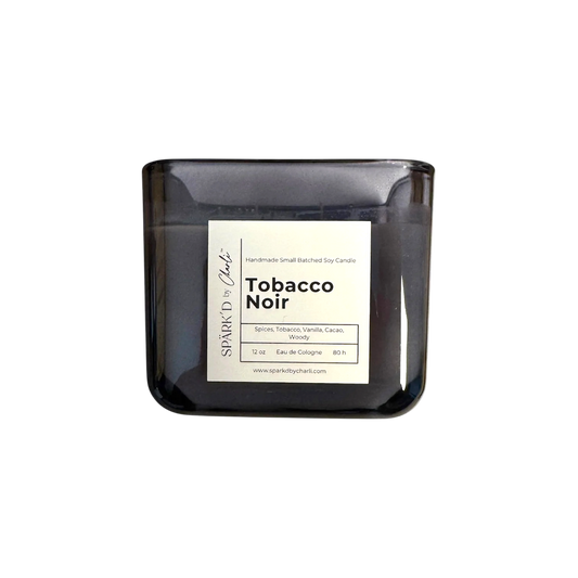 Tobacco Noir Soy Candle (Eau de Cologne)