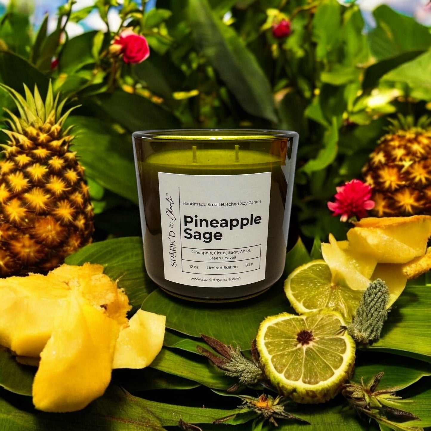 Pineapple Sage Soy Candle (Limited Edition)