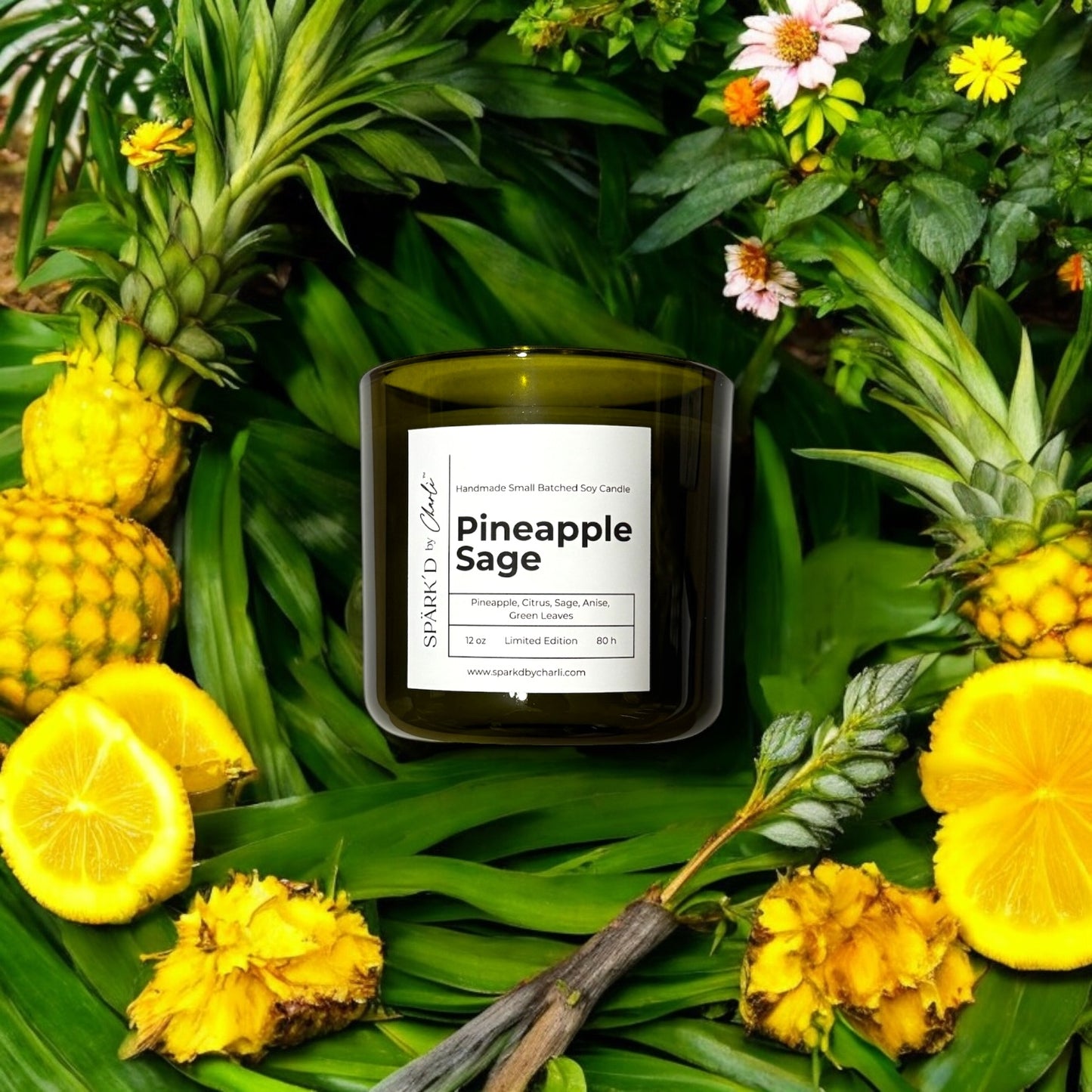 Pineapple Sage Soy Candle (Limited Edition)
