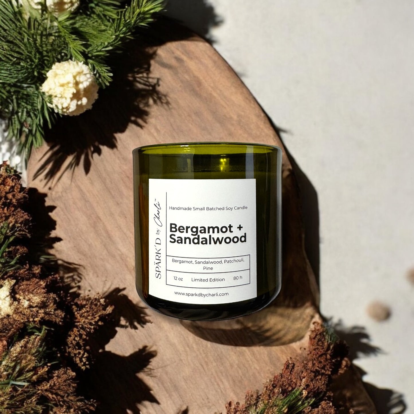 Bergamot + Sandalwood Soy Candle (Limited Edition)