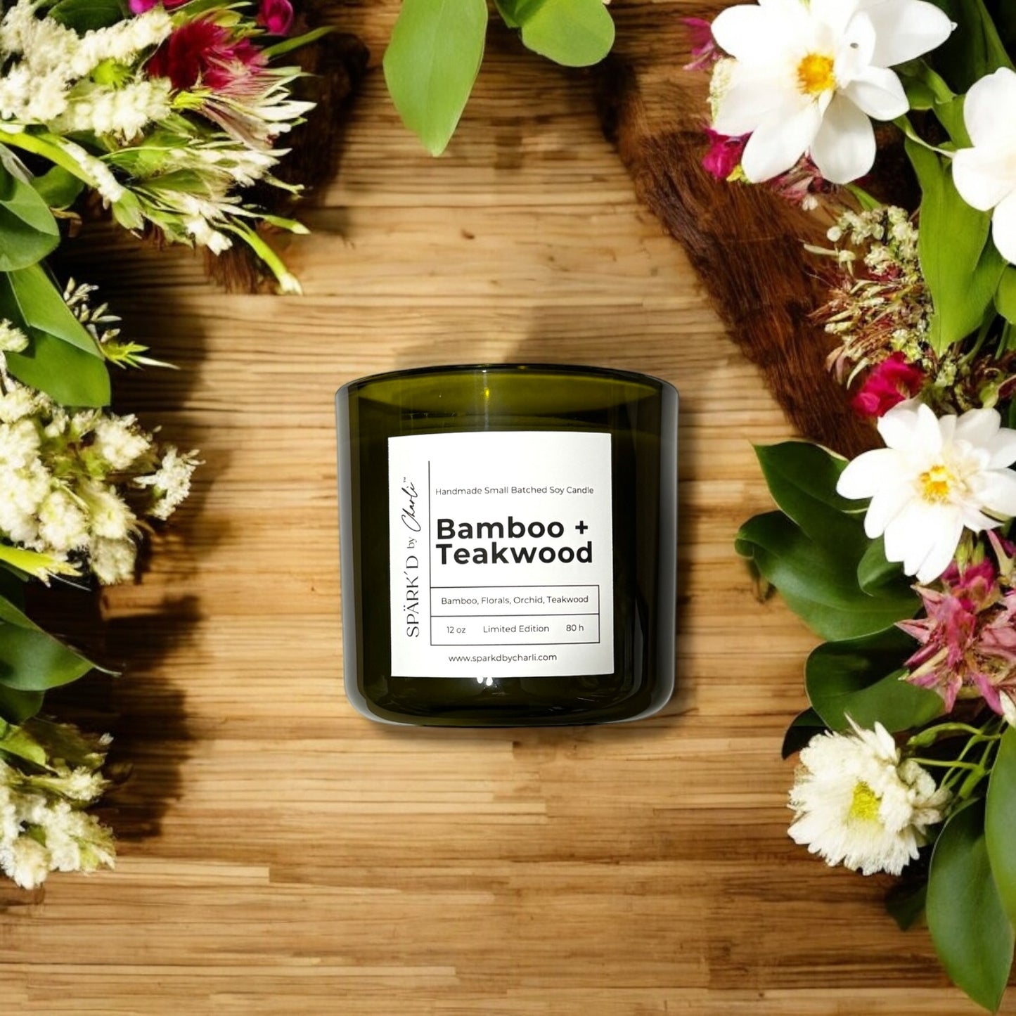 Bamboo + Teakwood Soy Candle (Limited Edition)
