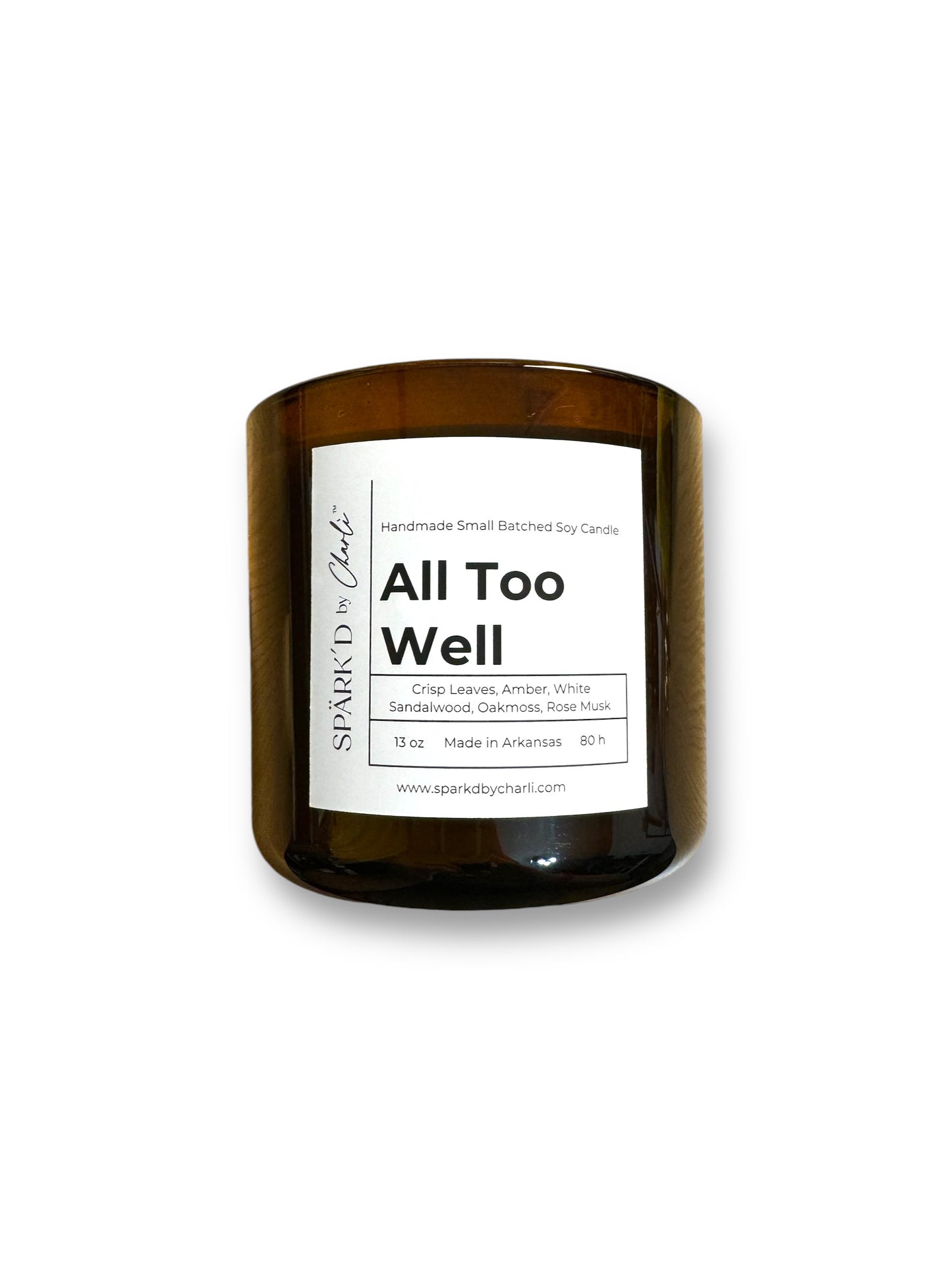 All Too Well (80 Hour Version) Soy Candle