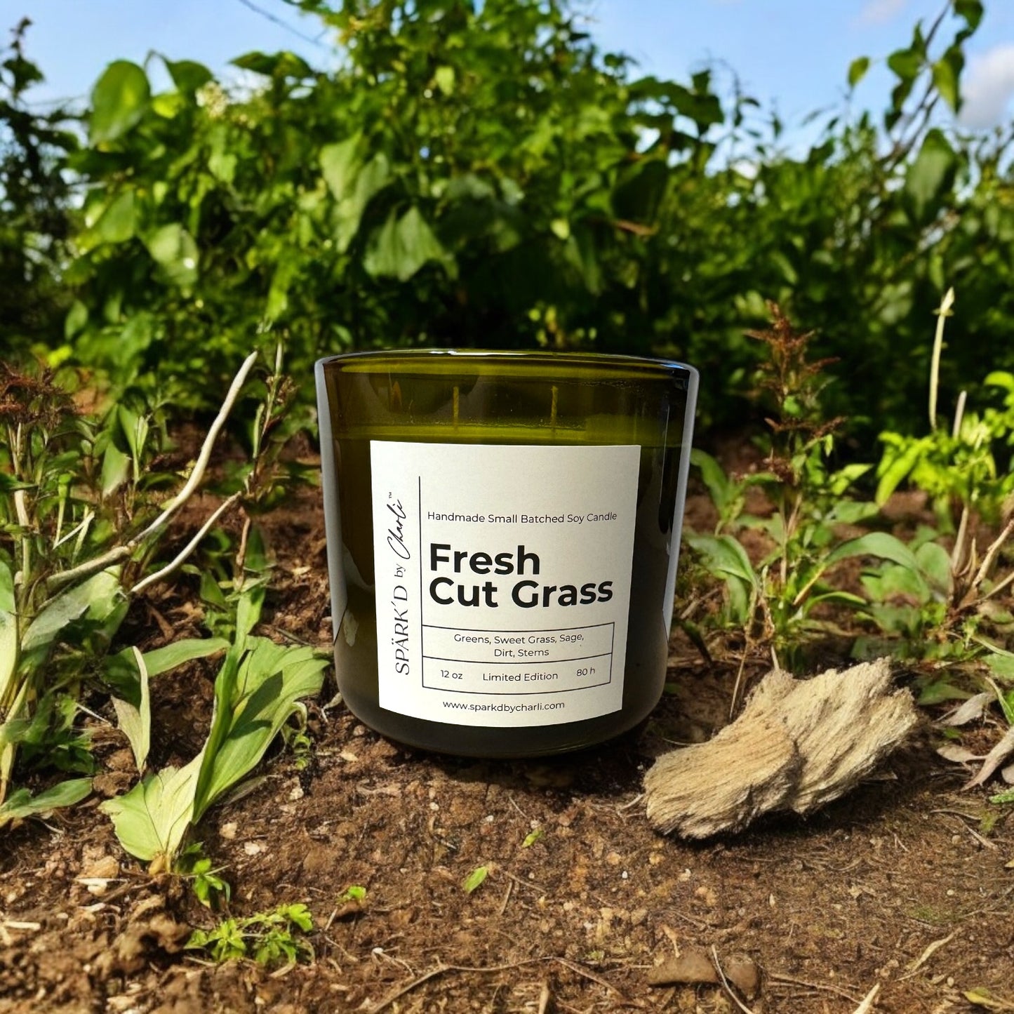 Fresh Cut Grass Soy Candle (Summer Edition)