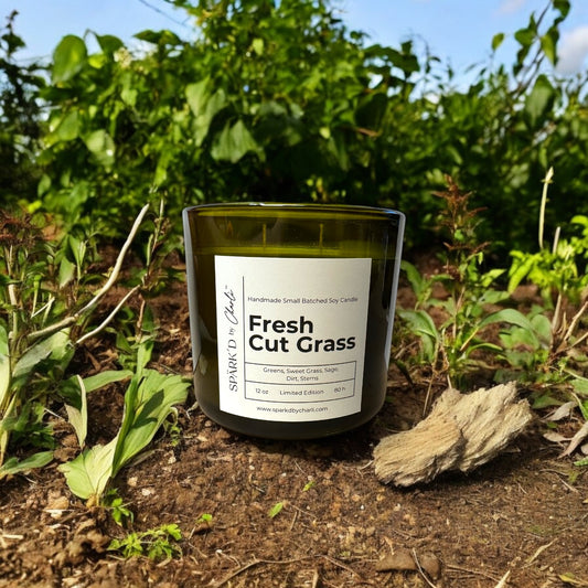 Fresh Cut Grass Soy Candle (Summer Edition)