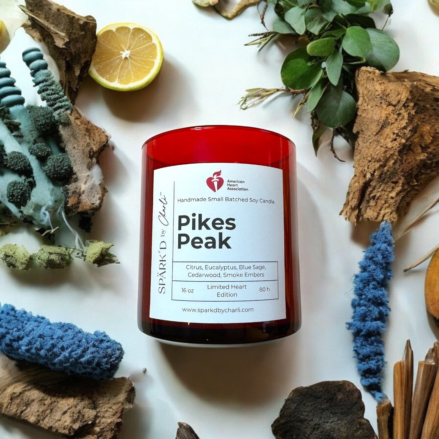 Pikes Peak Soy Candle (Limited Heart Edition)