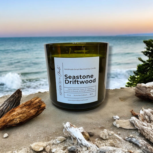 Seastone Driftwood Soy Candle (Summer Edition)