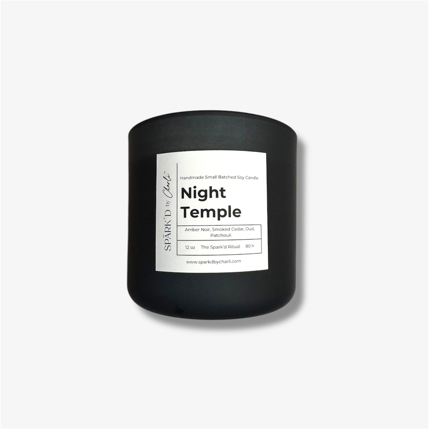 Night Temple Ritual Soy Candle