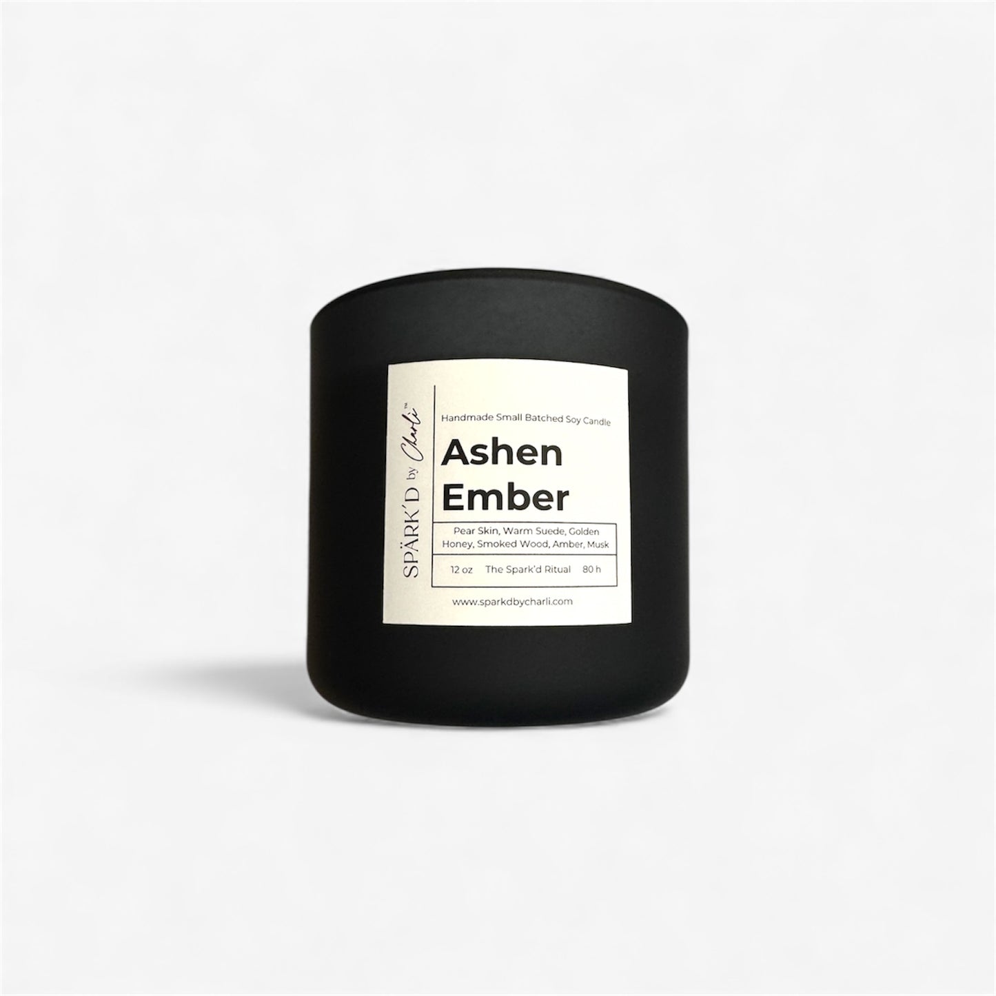 Ashen Ember Ritual Soy Candle