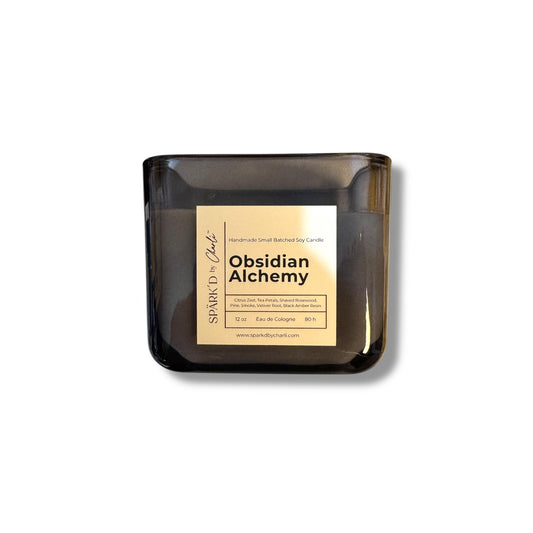 Obsidian Alchemy Soy Candle (Eau de Cologne)
