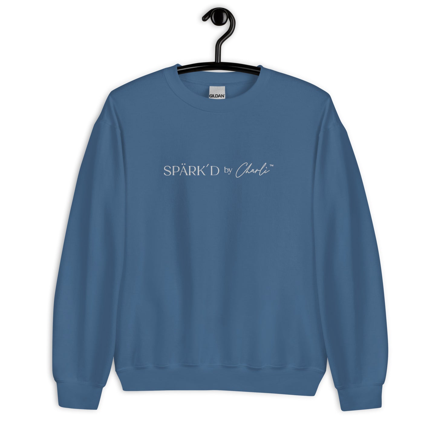 Spark'd by Charli™ Embroidered Unisex Sweatshirt