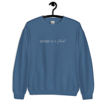 Spark'd by Charli™ Embroidered Unisex Sweatshirt