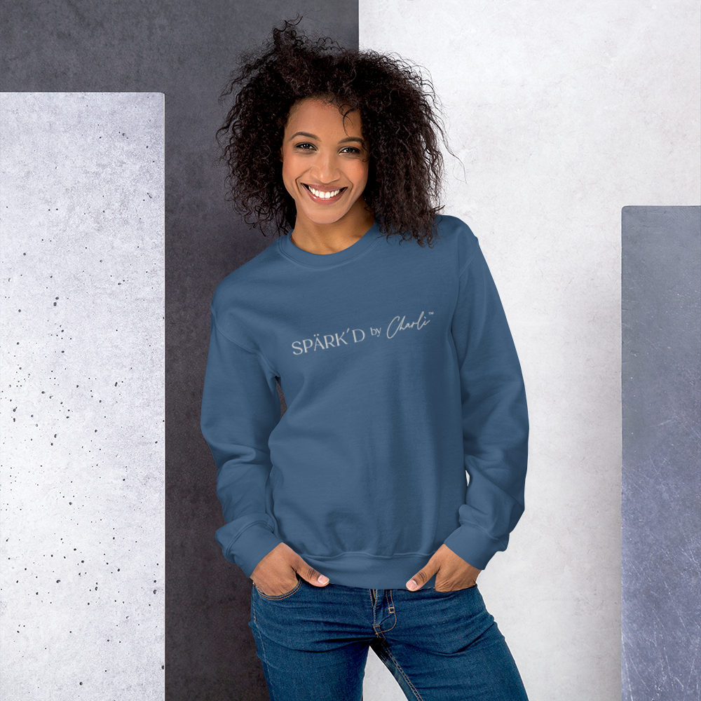Spark'd by Charli™ Embroidered Unisex Sweatshirt