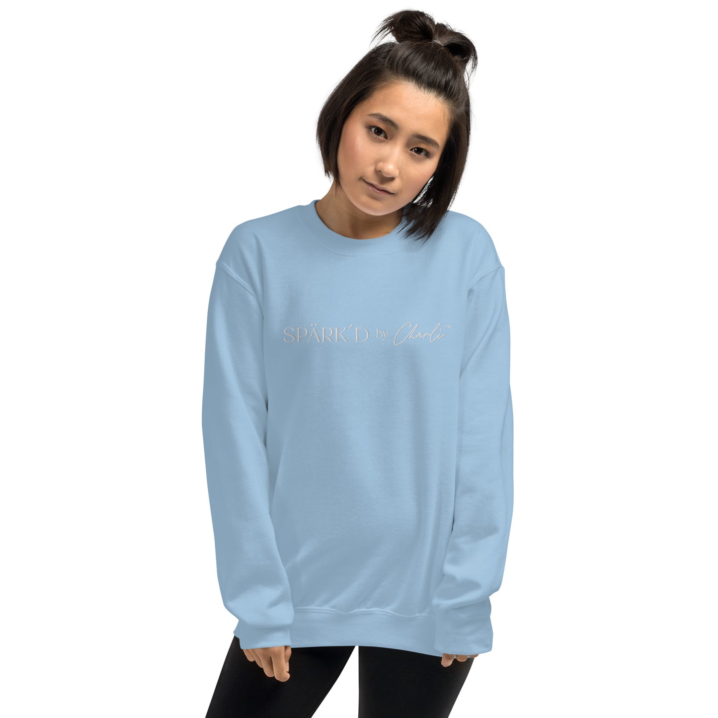 Spark'd by Charli™ Embroidered Unisex Sweatshirt