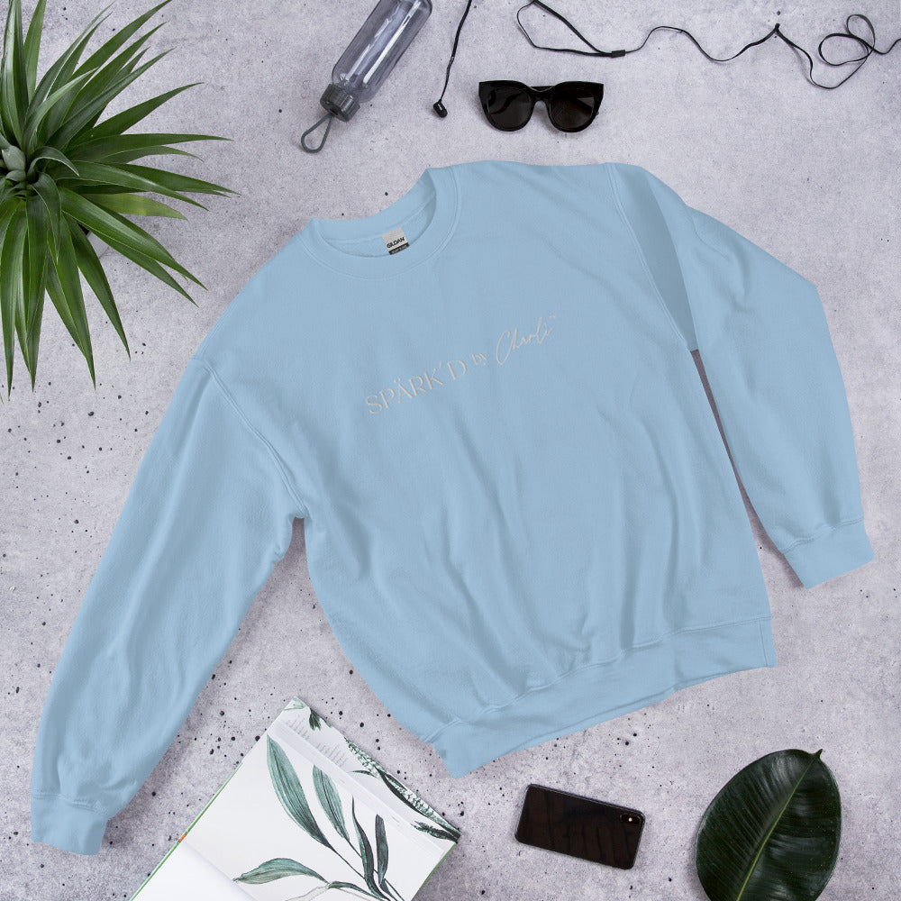 Spark'd by Charli™ Embroidered Unisex Sweatshirt