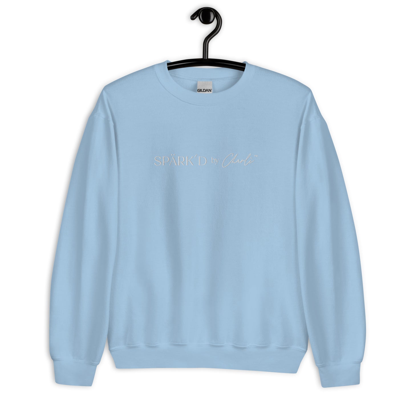 Spark'd by Charli™ Embroidered Unisex Sweatshirt