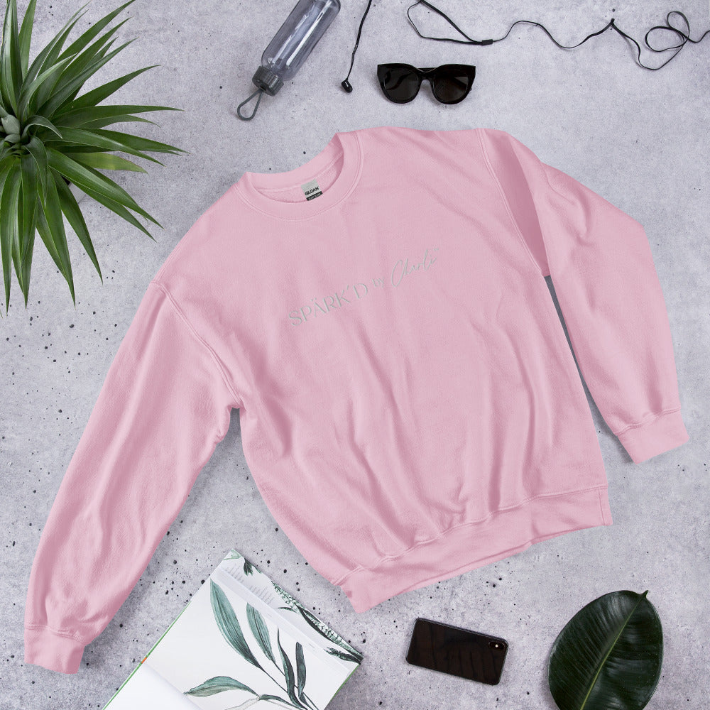 Spark'd by Charli™ Embroidered Unisex Sweatshirt