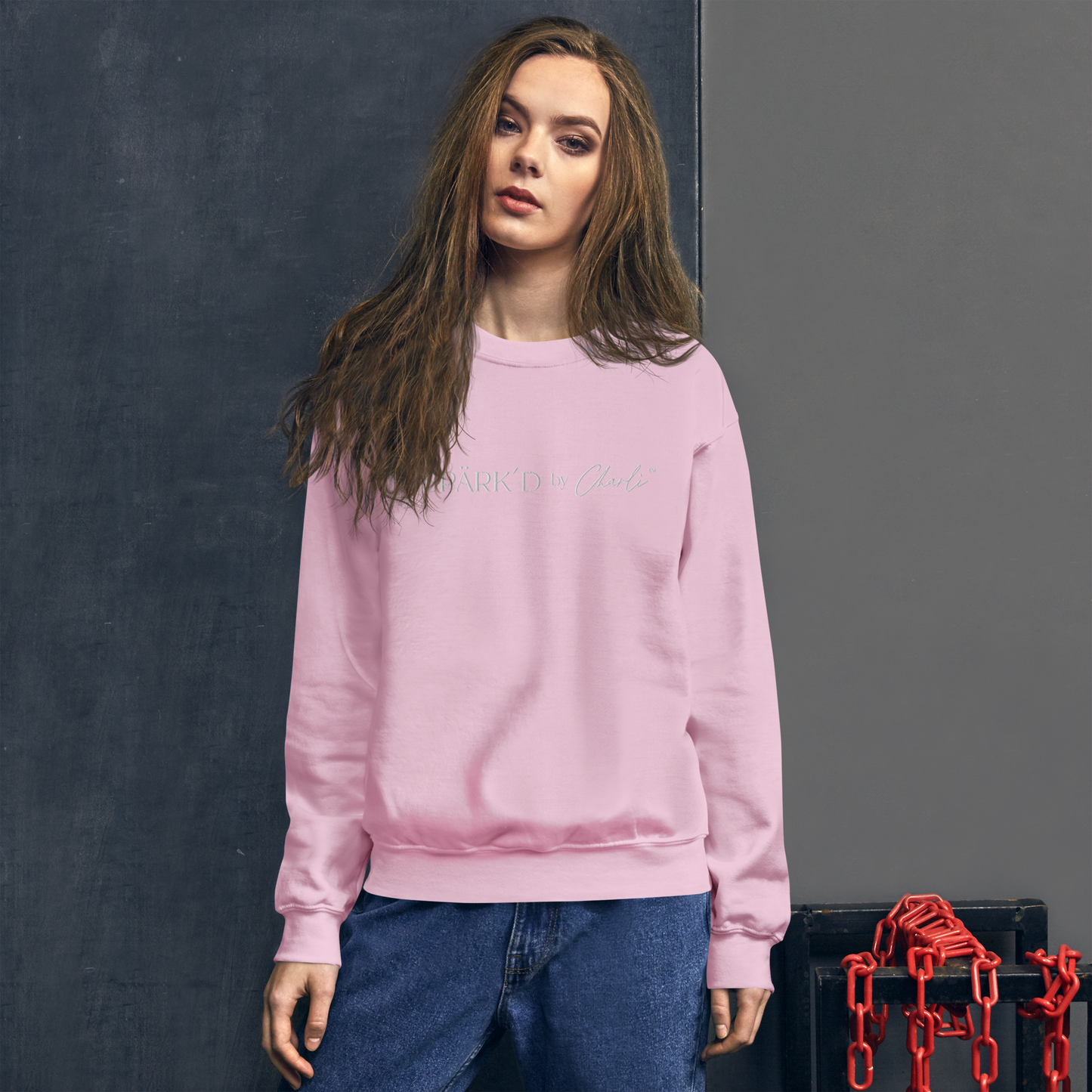 Spark'd by Charli™ Embroidered Unisex Sweatshirt