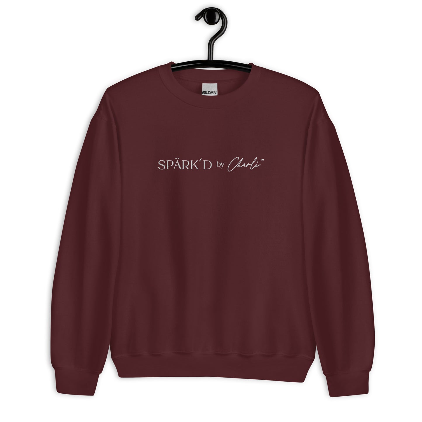 Spark'd by Charli™ Embroidered Unisex Sweatshirt