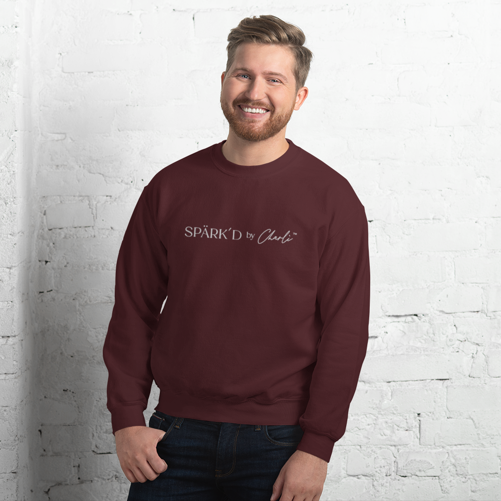 Spark'd by Charli™ Embroidered Unisex Sweatshirt