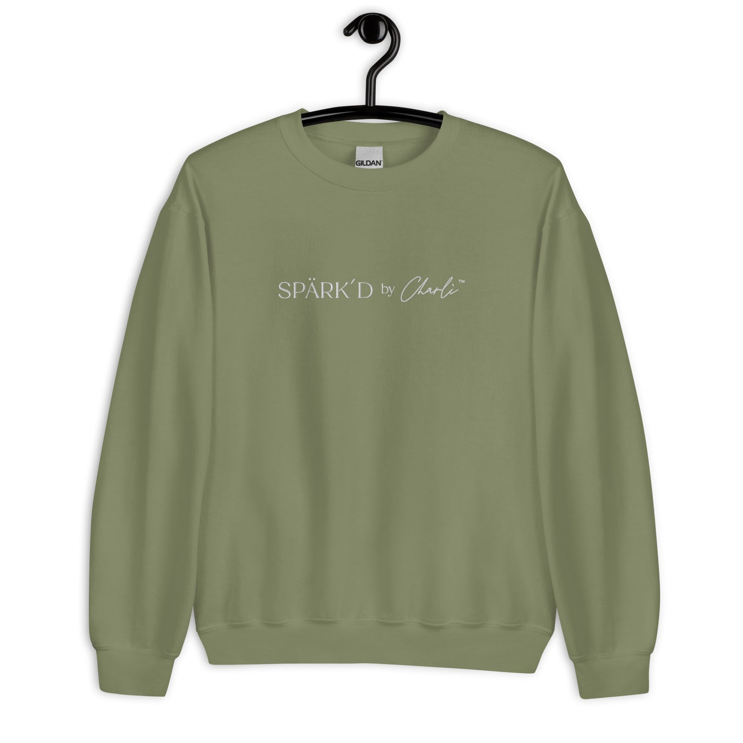 Spark'd by Charli™ Embroidered Unisex Sweatshirt