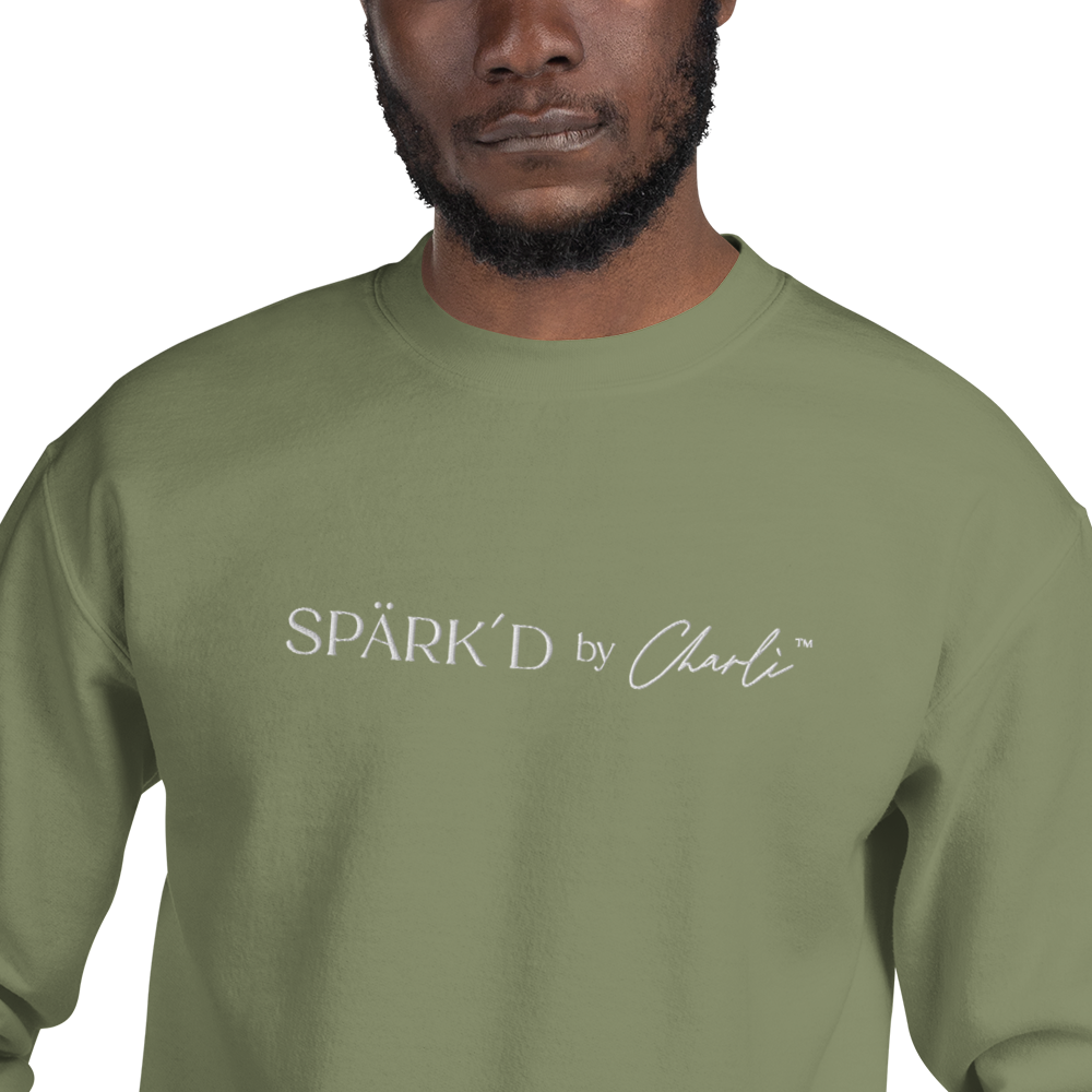 Spark'd by Charli™ Embroidered Unisex Sweatshirt