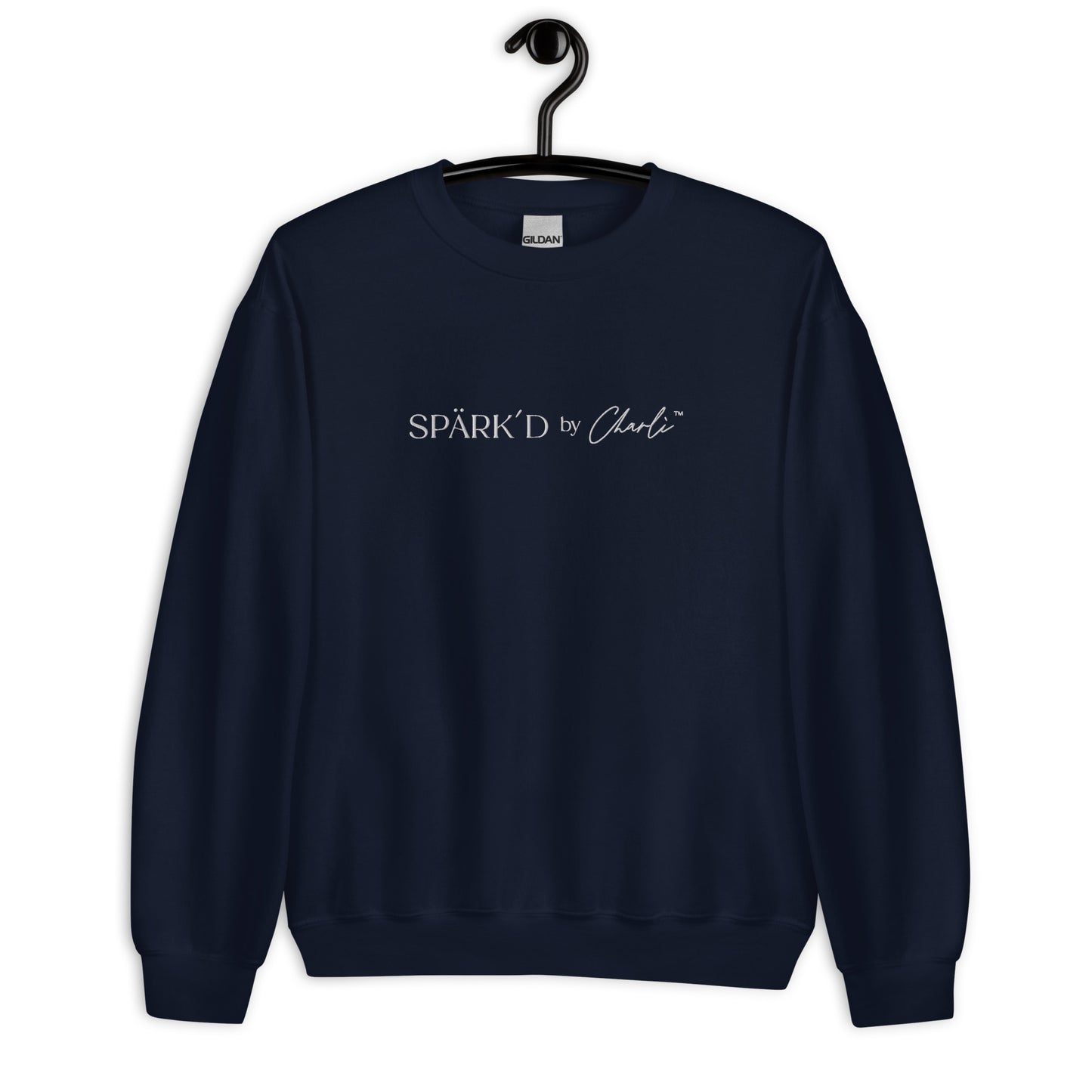 Spark'd by Charli™ Embroidered Unisex Sweatshirt