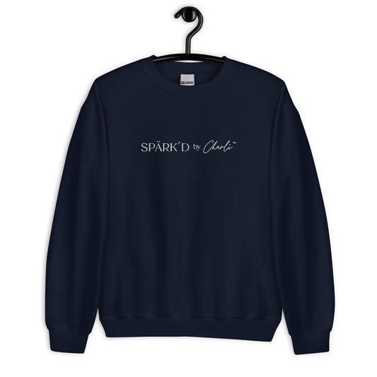 Spark'd by Charli™ Embroidered Unisex Sweatshirt