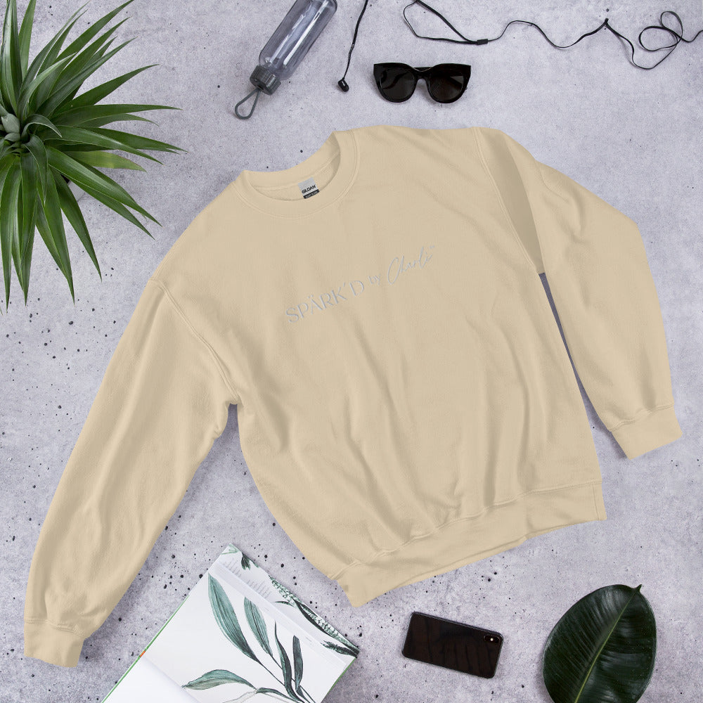 Spark'd by Charli™ Embroidered Unisex Sweatshirt