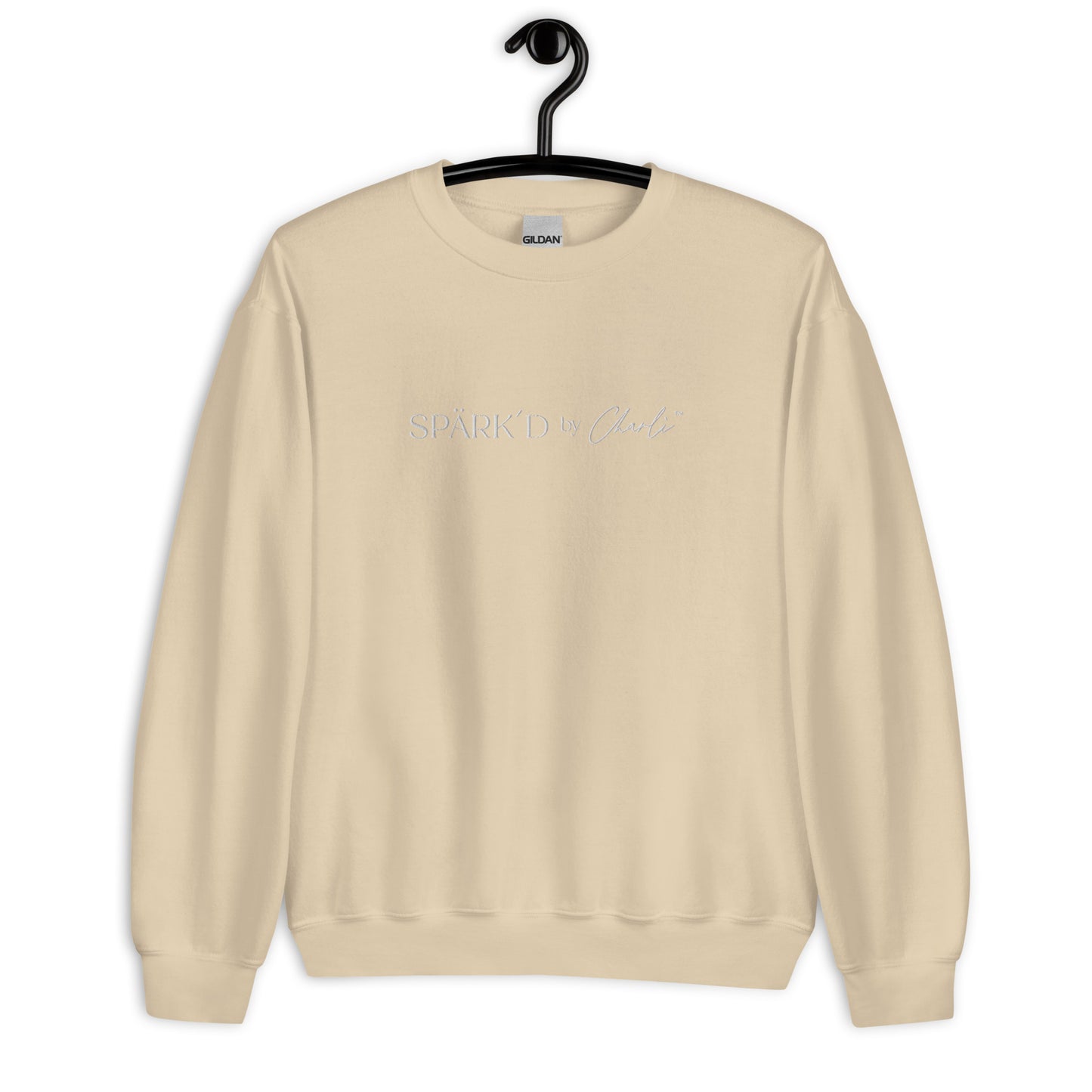 Spark'd by Charli™ Embroidered Unisex Sweatshirt