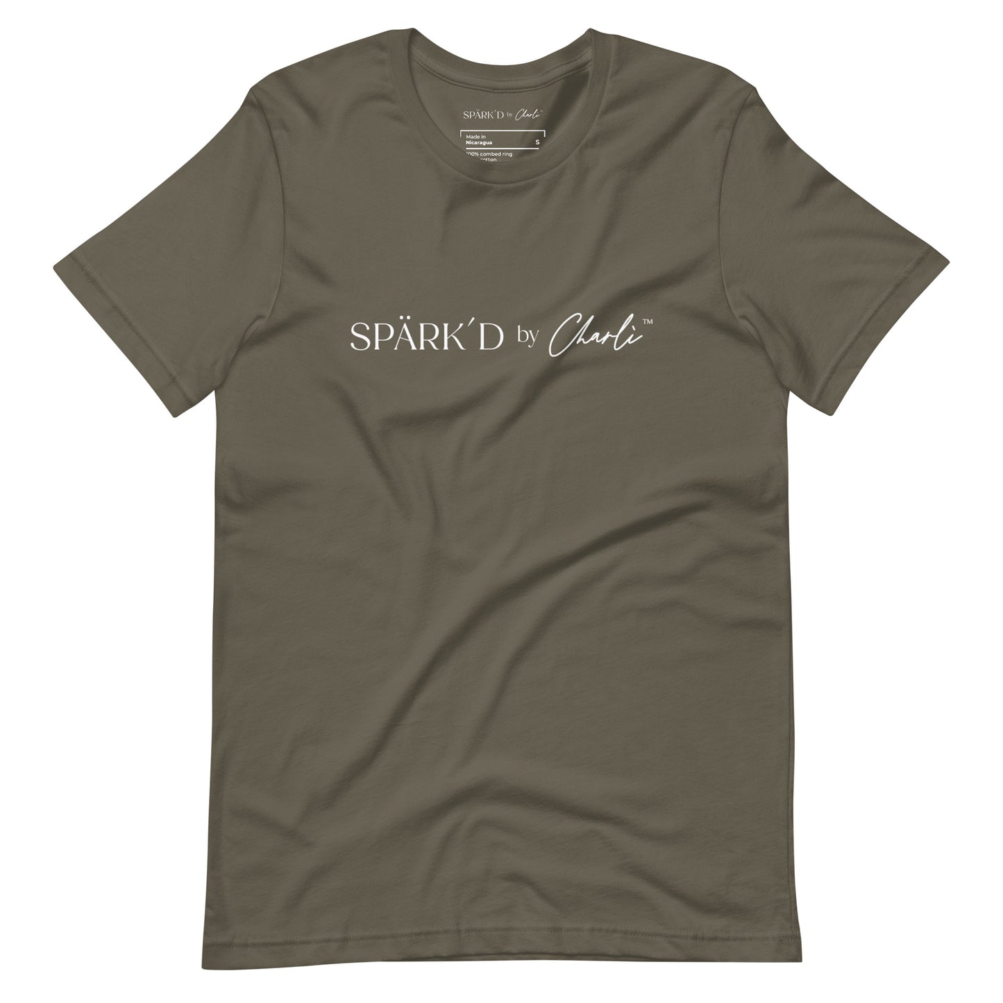 Spark'd by Charli™ Dark Unisex Tees