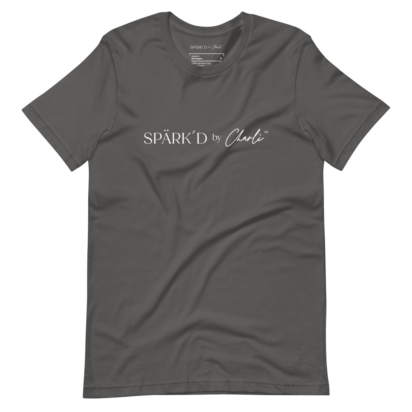 Spark'd by Charli™ Dark Unisex Tees