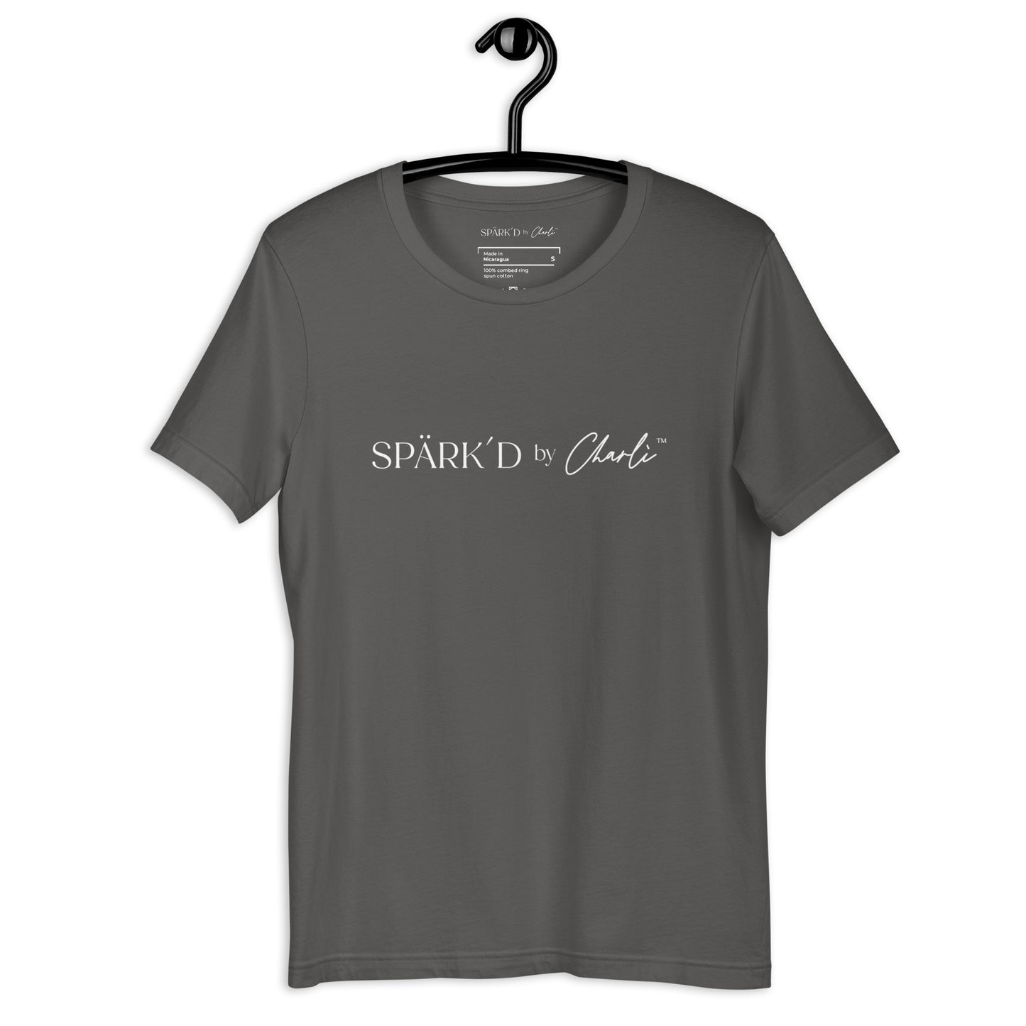 Spark'd by Charli™ Dark Unisex Tees