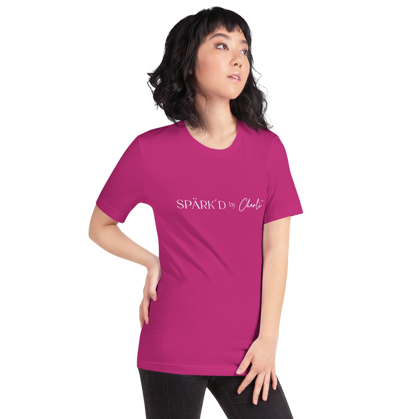 Spark'd by Charli™ Dark Unisex Tees