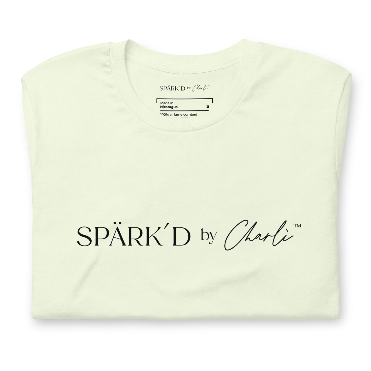 Spark'd by Charli™ Light Unisex Tees