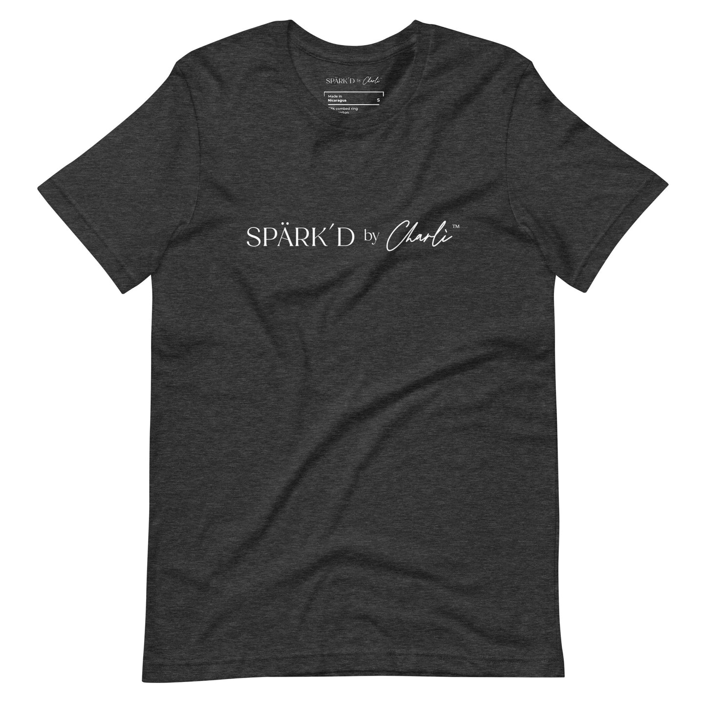 Spark'd by Charli™ Dark Unisex Tees