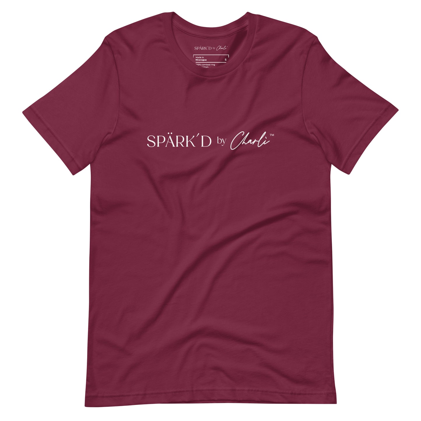 Spark'd by Charli™ Dark Unisex Tees