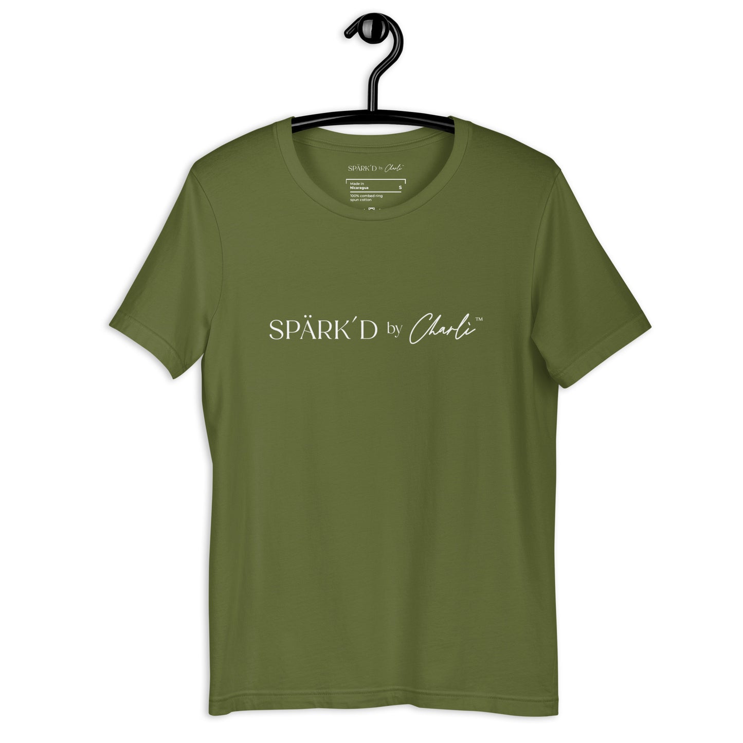Spark'd by Charli™ Dark Unisex Tees