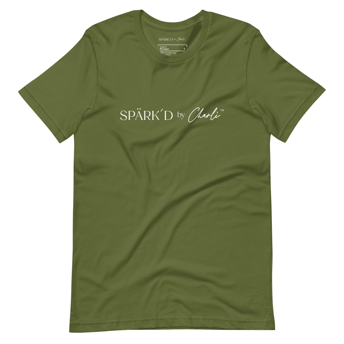 Spark'd by Charli™ Dark Unisex Tees