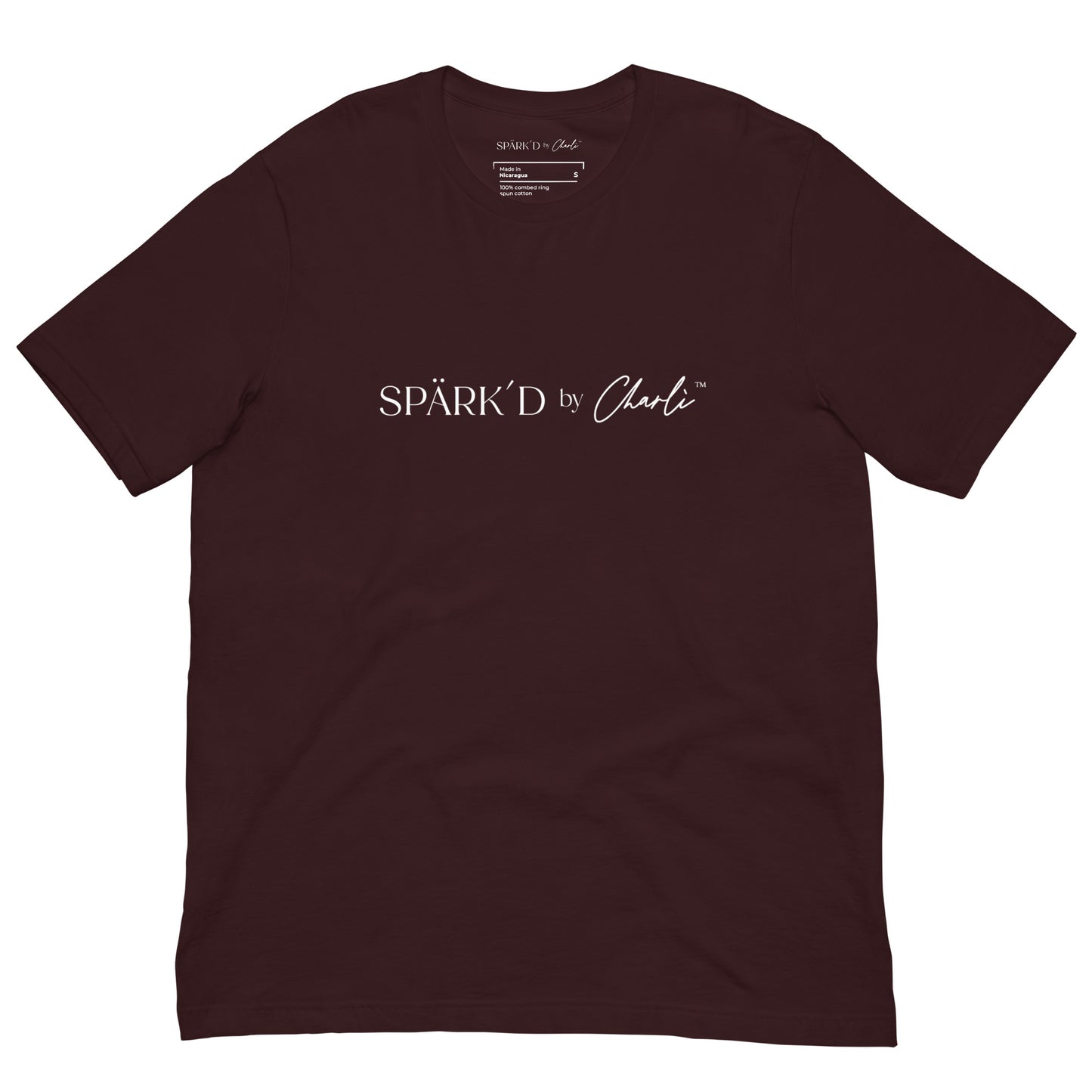 Spark'd by Charli™ Dark Unisex Tees